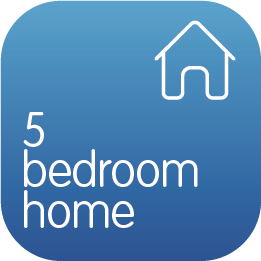 5 bedroom home